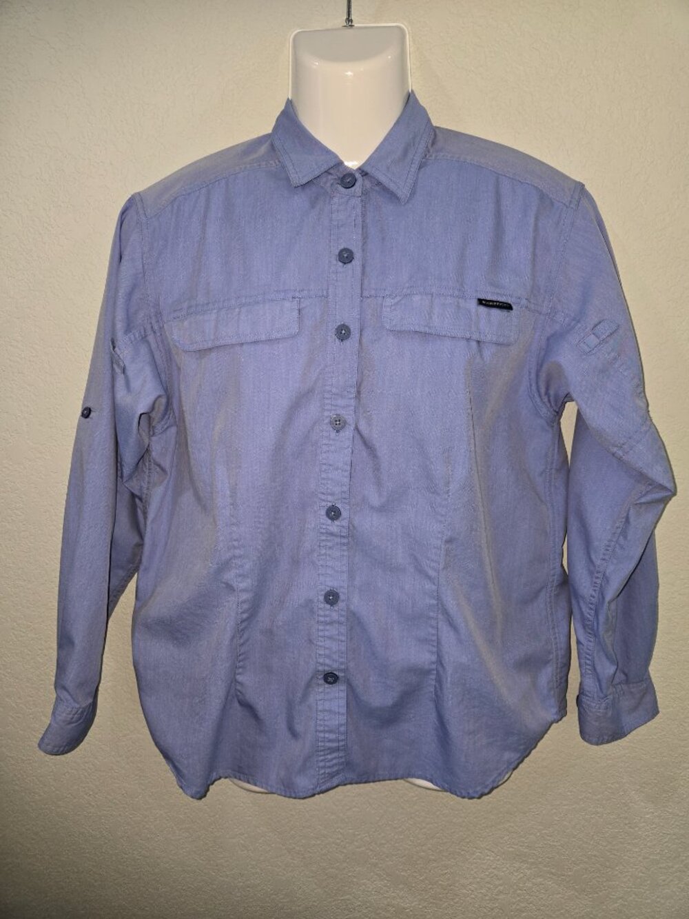Women's ExOfficio Adventure Long Sleeve Button Down Shirt | Size Medium